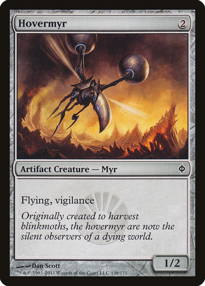 Hovermyr, New phyrexia Card Art