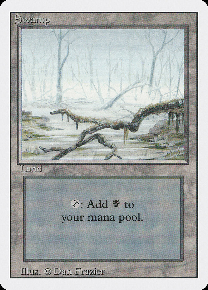 Swamp, Revised edition Card Art