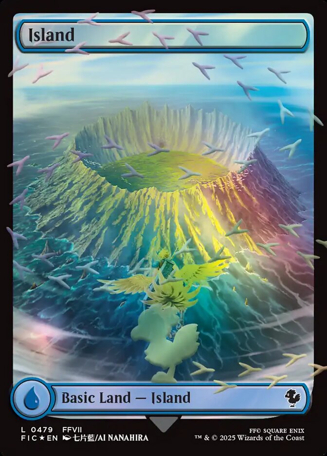 Island, Final Fantasy Commander Card Art