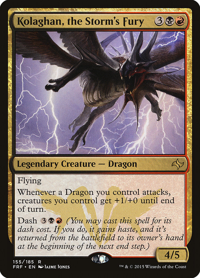 Kolaghan, the Storm's Fury - Foil