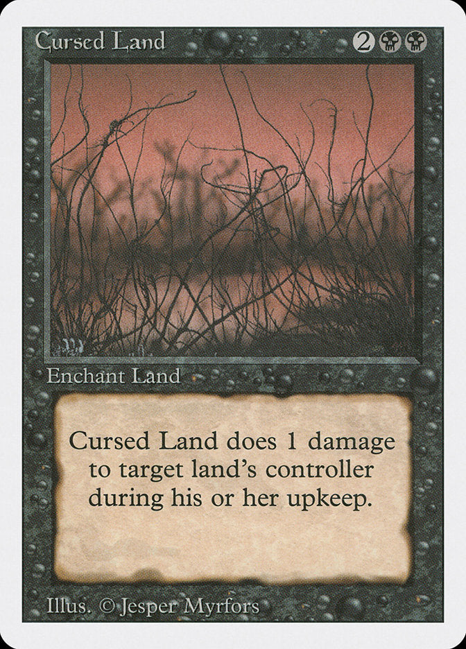 Cursed Land, Revised edition Card Art