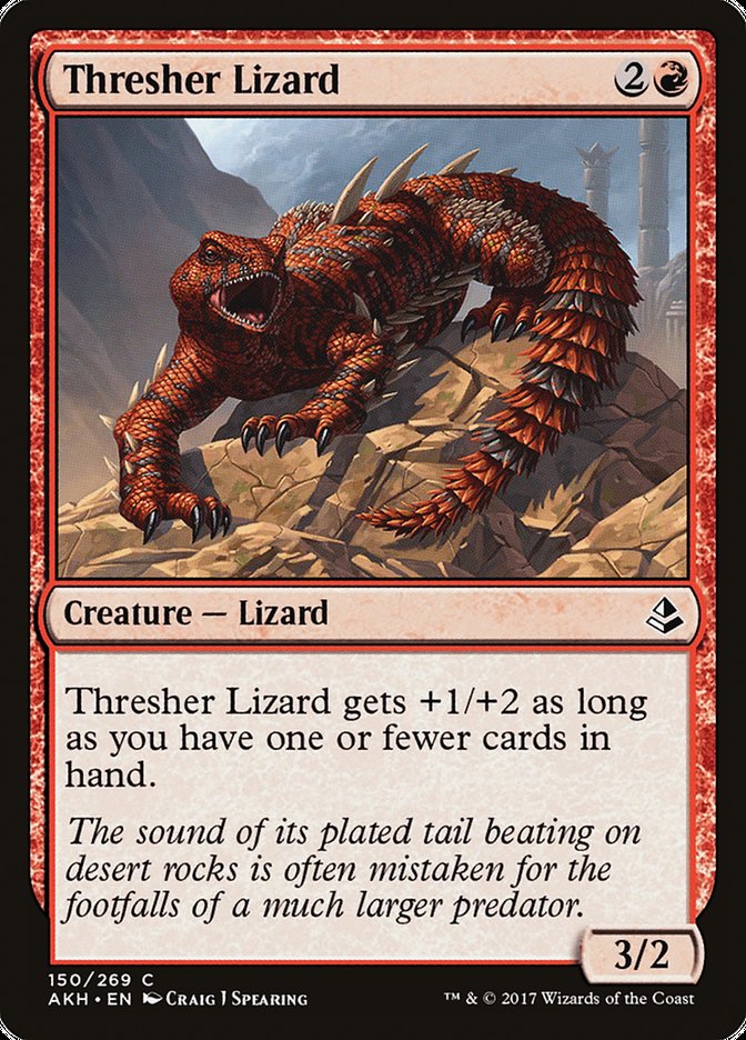 Thresher Lizard, Amonkhet Card Art