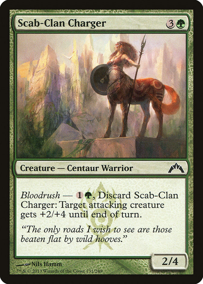 Scab-Clan Charger, Gatecrash Card Art
