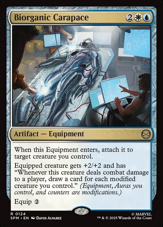 Biorganic Carapace, Marvel'S Spider-Man Card Art