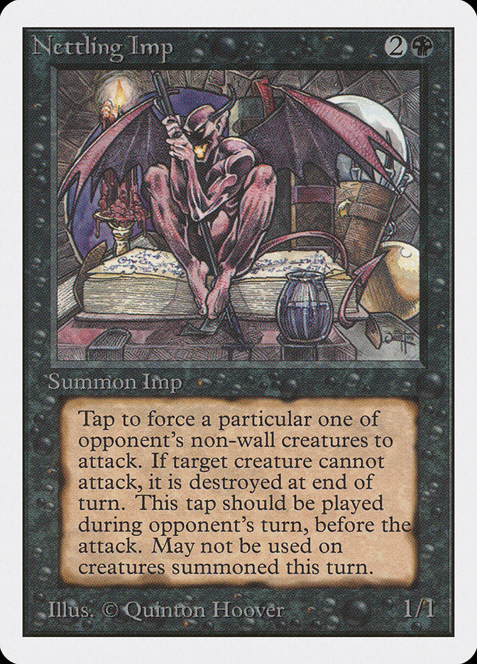Nettling Imp, Unlimited edition Card Art