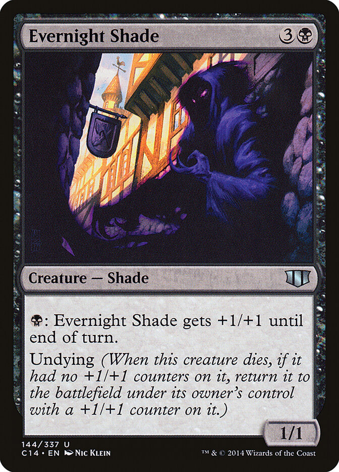 Evernight Shade, Commander 2014 Card Art