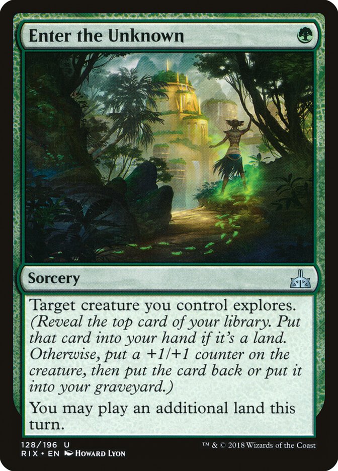 Enter the Unknown, Rivals Of Ixalan Card Art