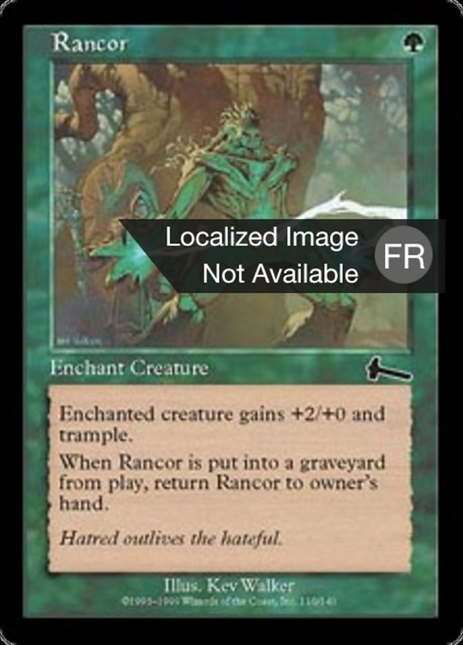 Rancor, Urza'S Legacy Card Art