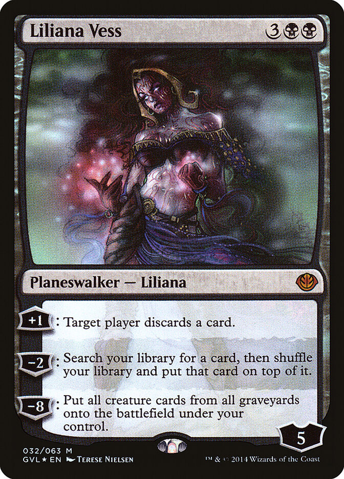 Liliana Vess, Duel Decks Anthology: Garruk Vs. Liliana Card Art