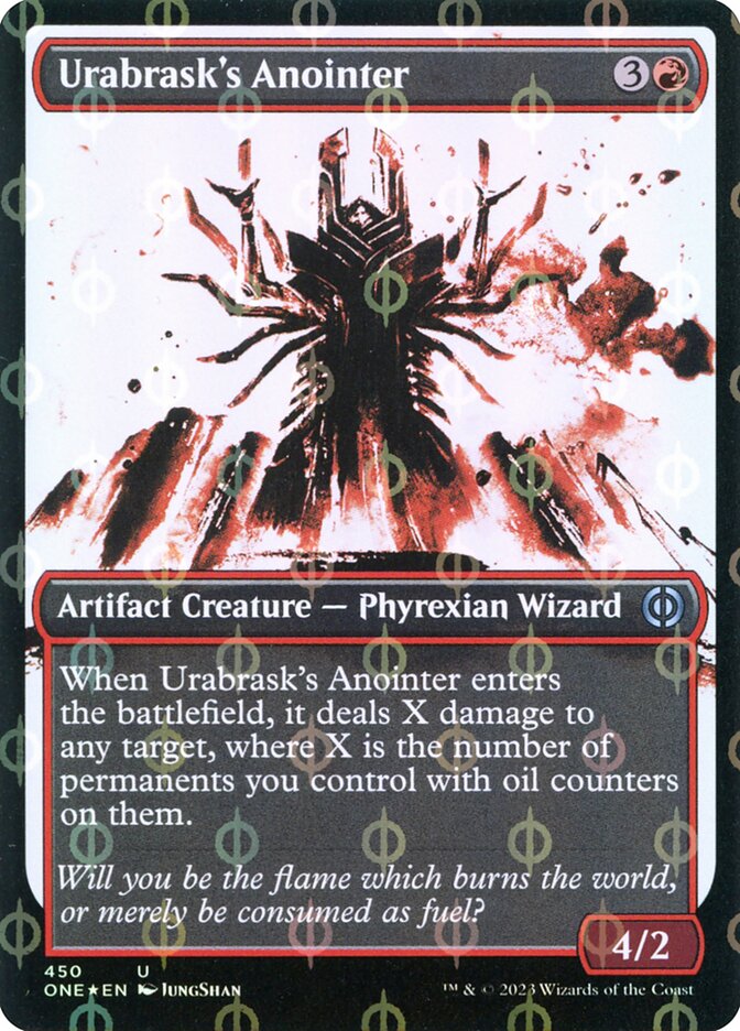 Urabrask's Anointer, Phyrexia: all will be one Card Art