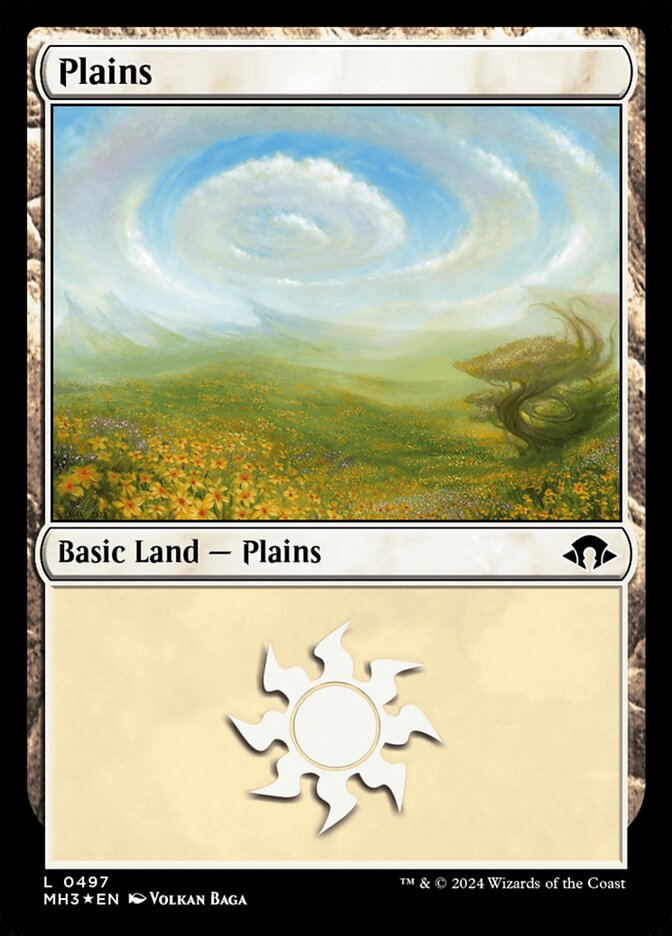 Plains, Modern horizons 3 Card Art