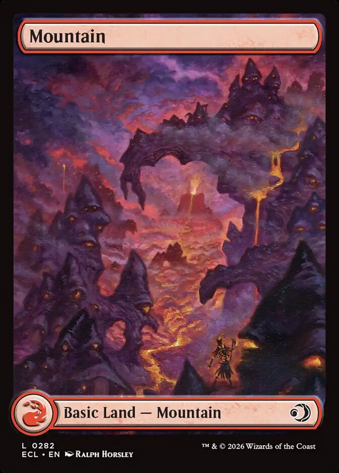Mountain, Lorwyn Eclipsed Card Art