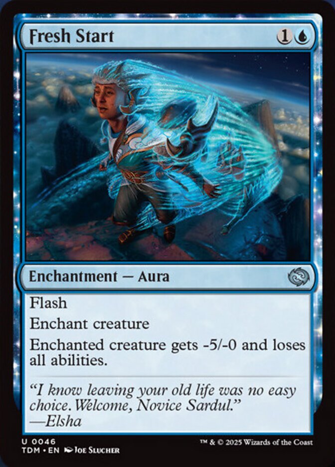 Fresh Start, Tarkir: dragonstorm Card Art