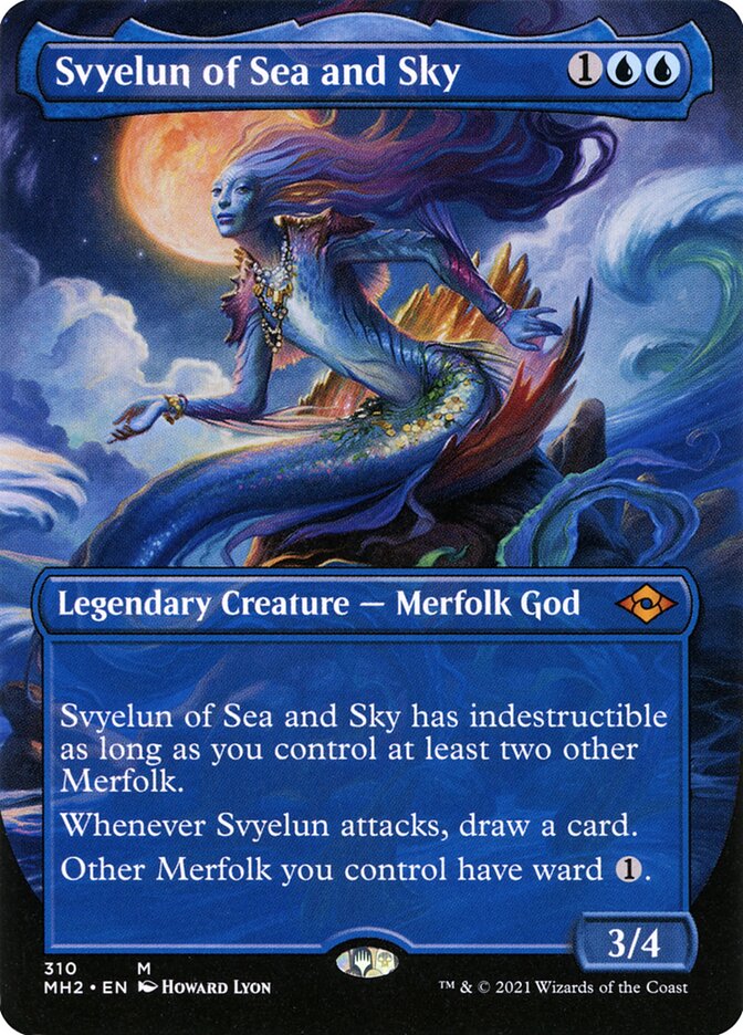 Svyelun of Sea and Sky, Modern Horizons 2 Card Art