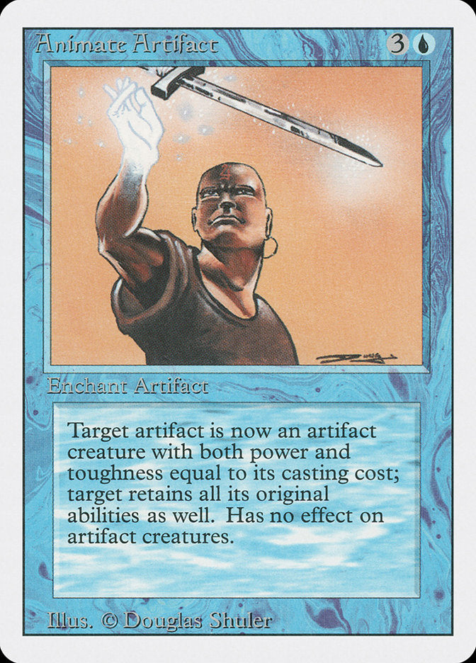 Animate Artifact, Revised edition Card Art