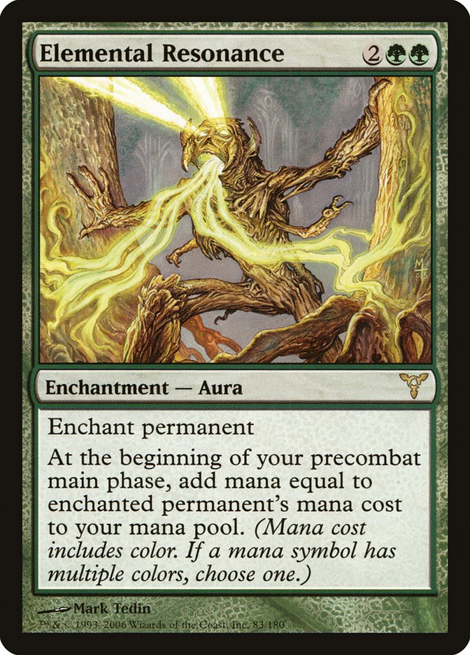 Elemental Resonance, Dissension Card Art