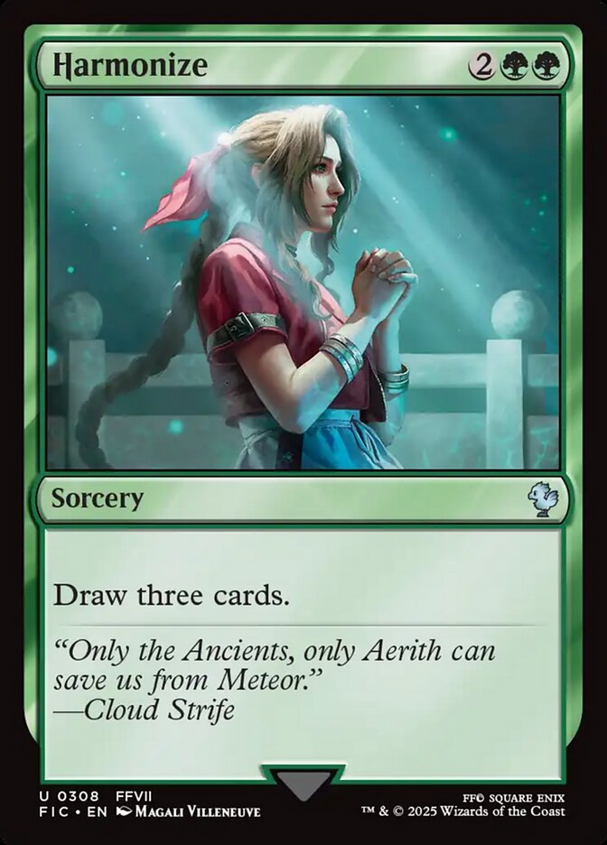 Harmonize, Final fantasy commander Card Art