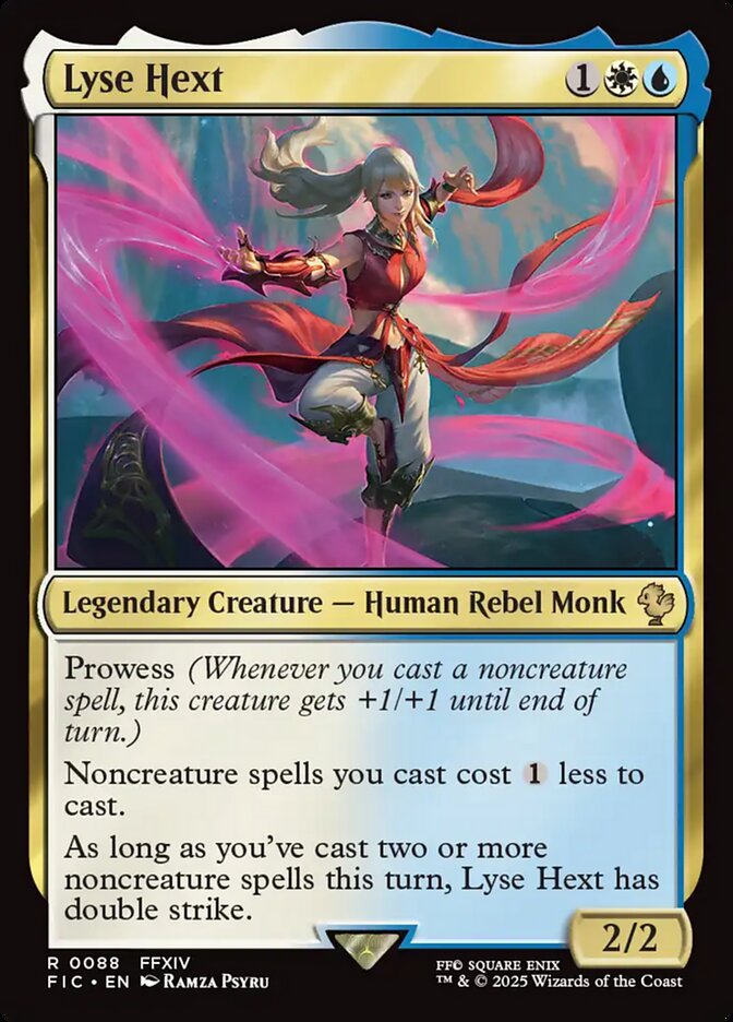Lyse Hext, Final fantasy commander Card Art