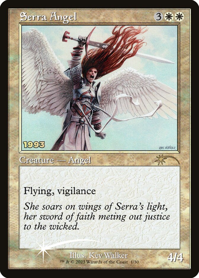 Serra Angel, 30Th Anniversary Play Promos Card Art
