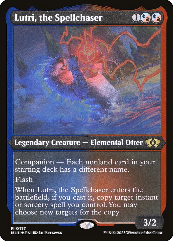 Lutri, the Spellchaser - Etched Foil