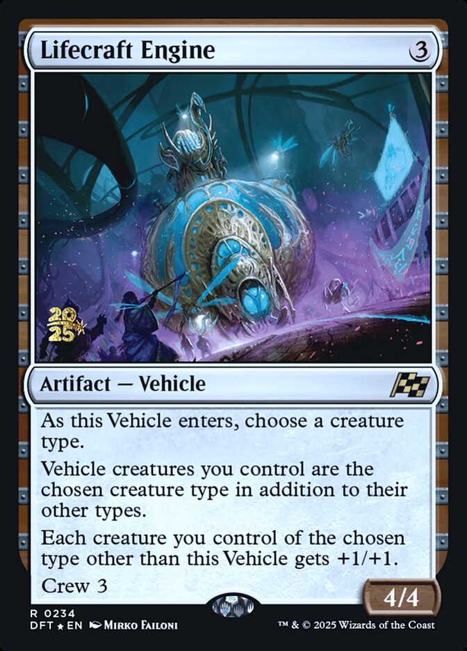Lifecraft Engine, Aetherdrift promos Card Art