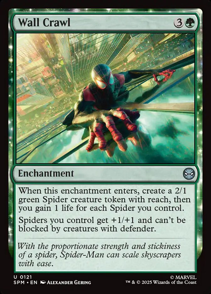 Wall Crawl, Marvel'S Spider-Man Card Art
