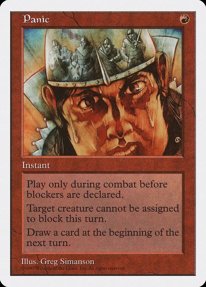 Panic, Fifth Edition Card Art