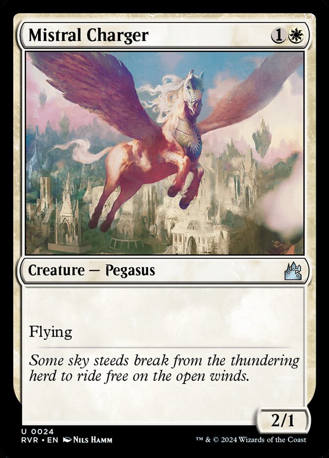 Mistral Charger, Ravnica remastered Card Art