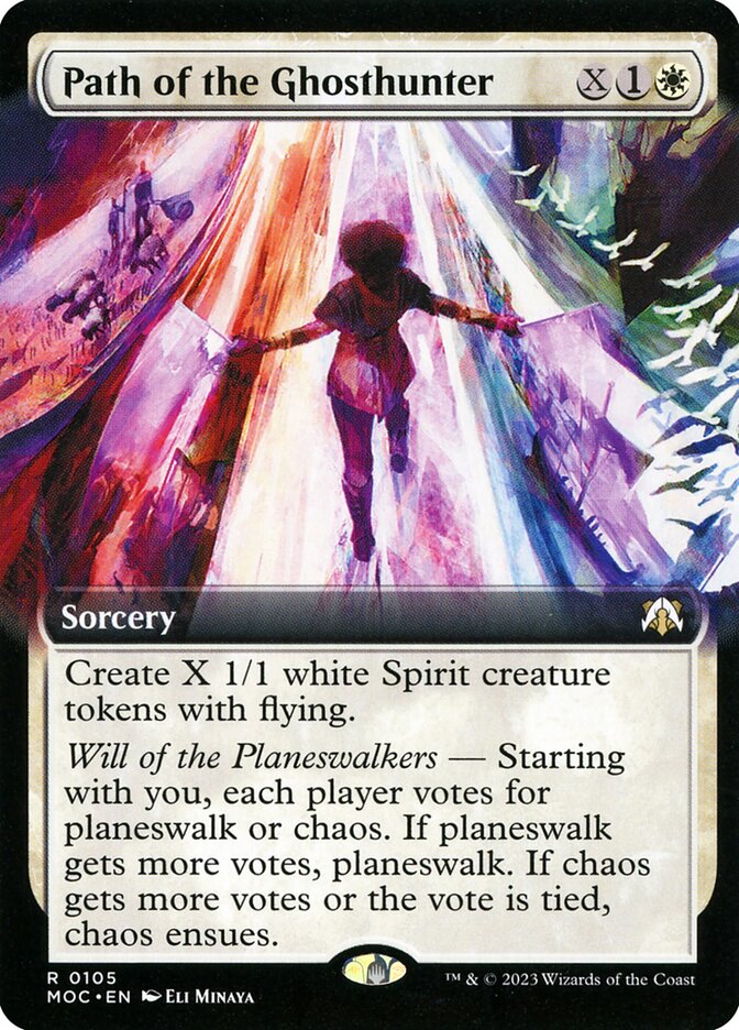 Path of the Ghosthunter, March Of The Machine Commander Card Art