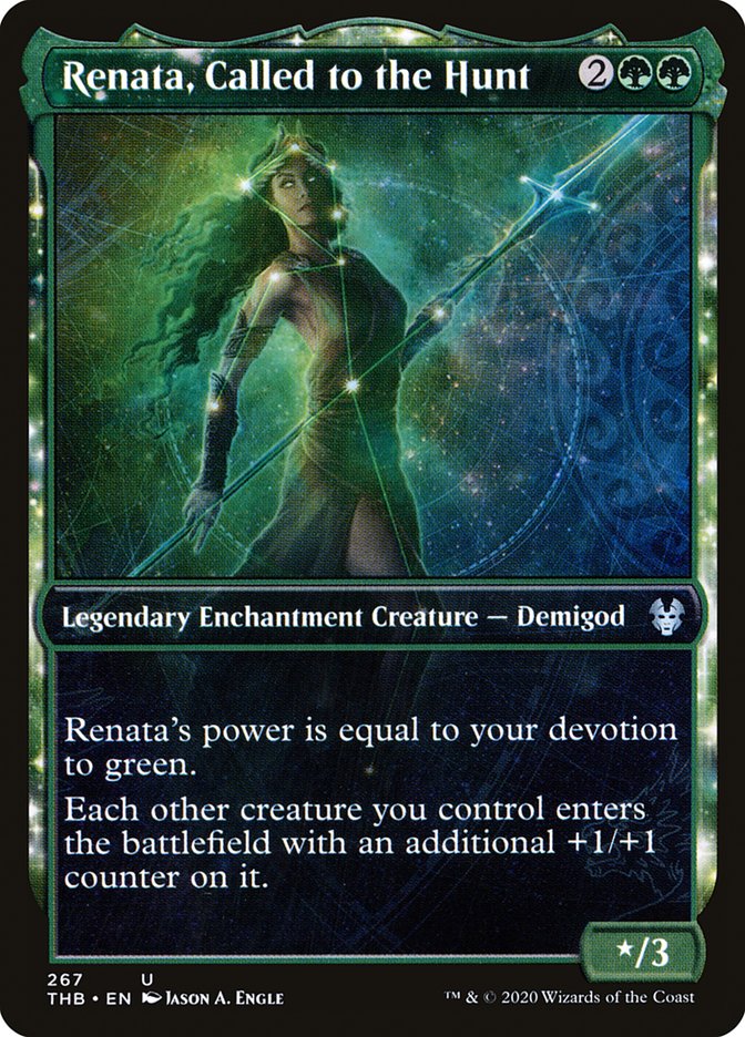 Renata, Called to the Hunt, Theros beyond death Card Art
