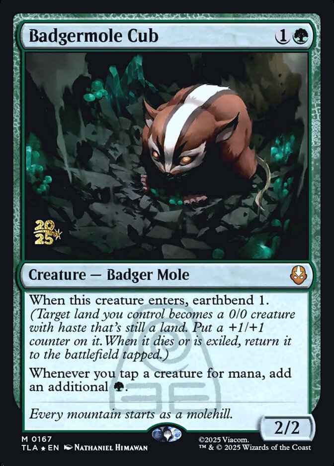 Badgermole Cub, Avatar: The Last Airbender Promos Card Art