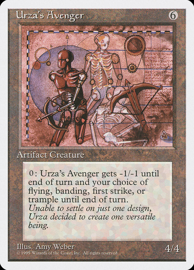 Urza's Avenger, Fourth Edition Card Art