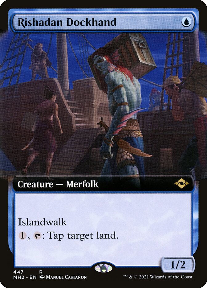 Rishadan Dockhand, Modern horizons 2 Card Art