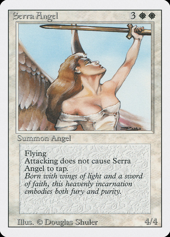 Serra Angel, Revised edition Card Art
