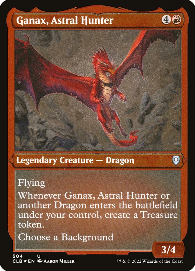 Ganax, Astral Hunter, Commander Legends: Battle For Baldur'S Gate Card Art