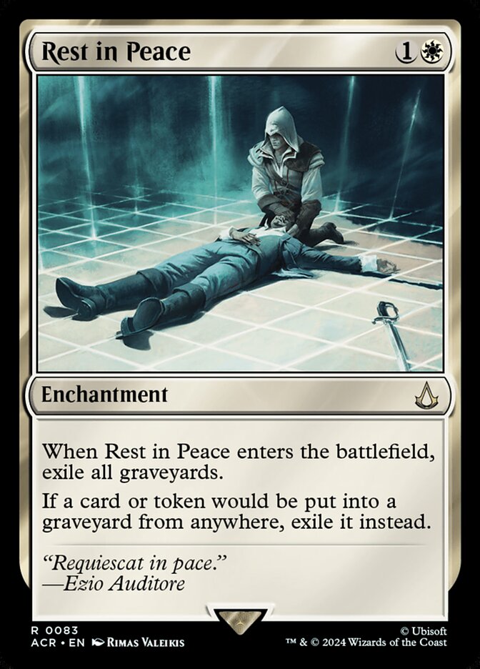 Rest in Peace, Assassin'S Creed Card Art