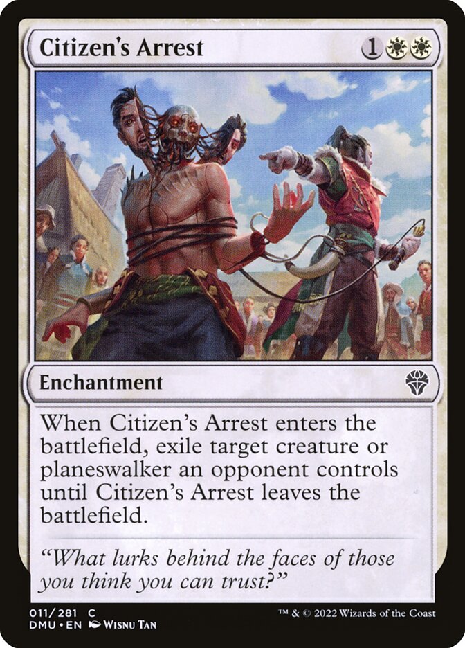 Citizen's Arrest, Dominaria united Card Art