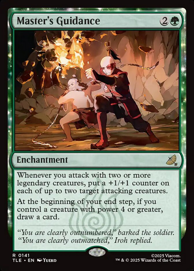 Master's Guidance, Avatar: The Last Airbender Eternal Card Art