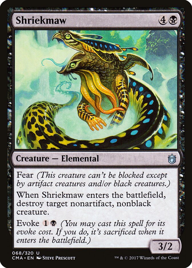 Shriekmaw, Commander Anthology Card Art
