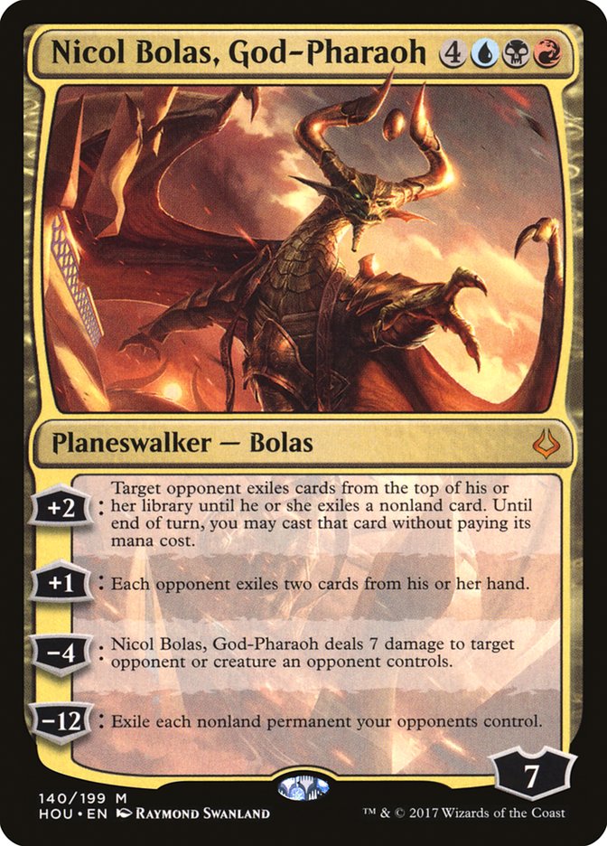 Nicol Bolas, God-Pharaoh - Foil