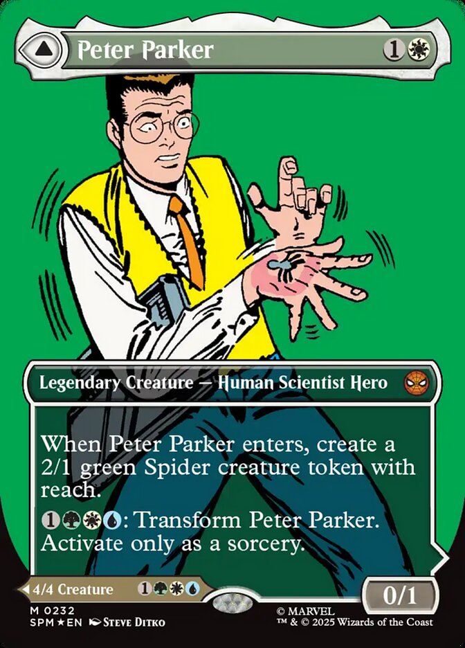Peter Parker // Amazing Spider-Man, Marvel'S Spider-Man Card Art