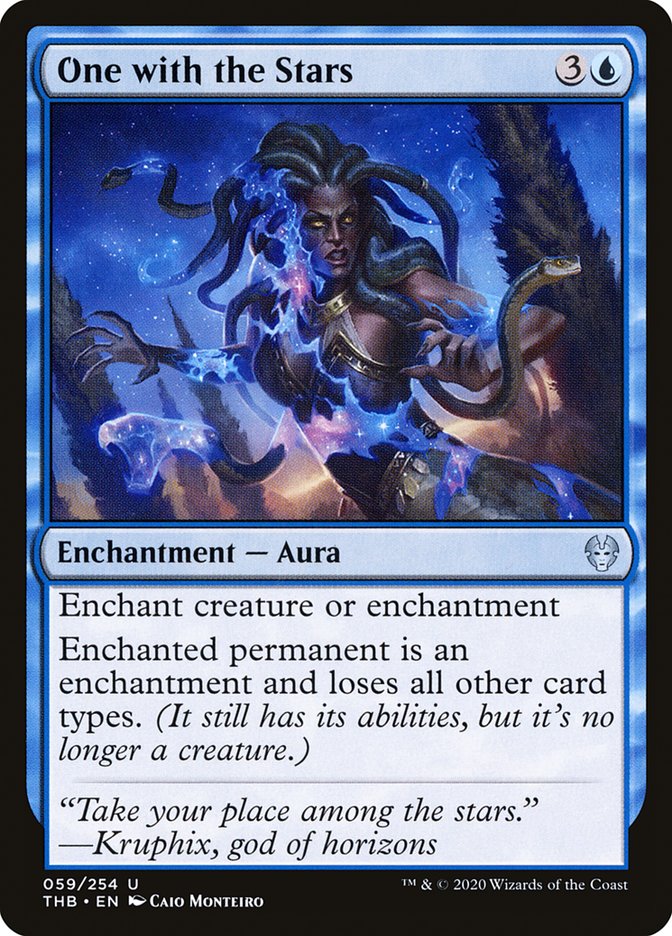 One with the Stars, Theros beyond death Card Art
