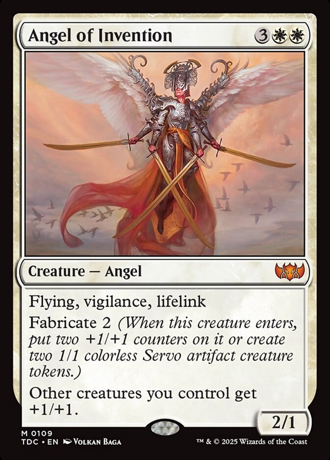 Angel of Invention, Tarkir: Dragonstorm Commander Card Art