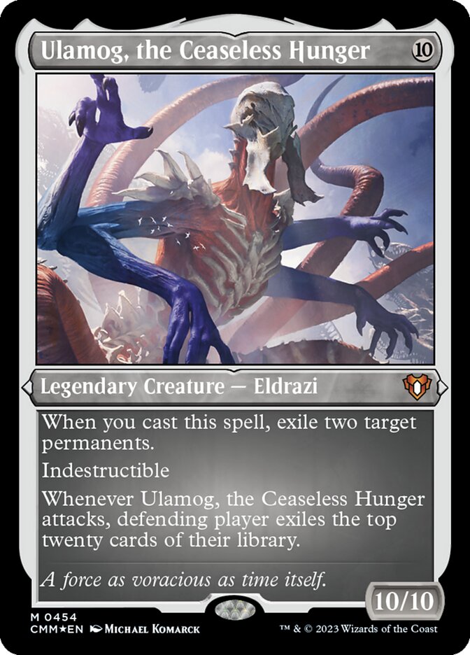 Ulamog, the Ceaseless Hunger, Commander Masters Card Art