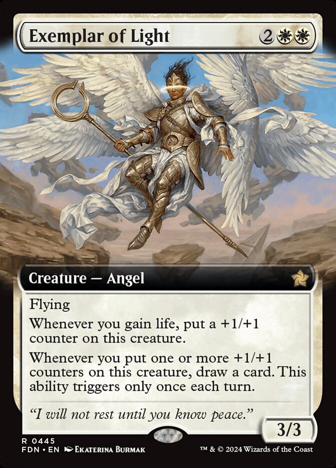 Exemplar of Light, Foundations Card Art