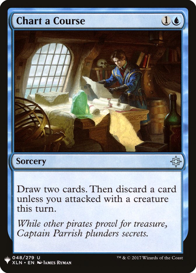 Chart a Course, The list Card Art