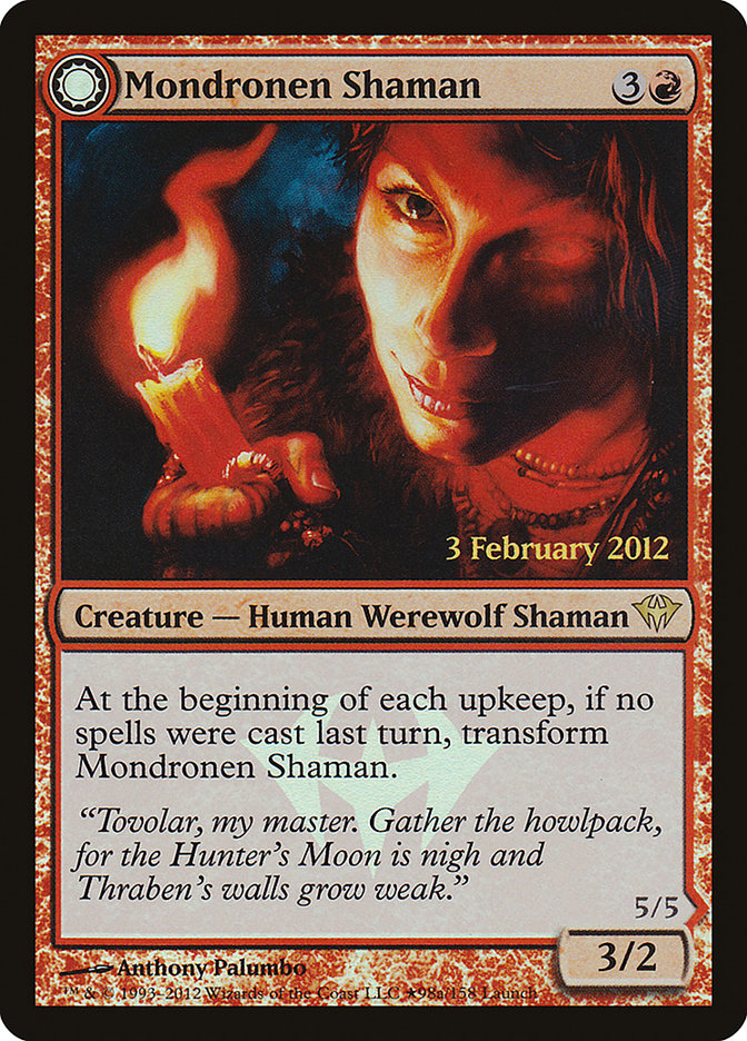 Mondronen Shaman // Tovolar's Magehunter - Foil