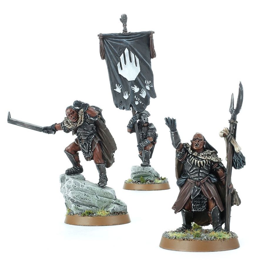 ME:SBG - The Lord of the Rings - Fighting Uruk-Hai Warrior Command Pack