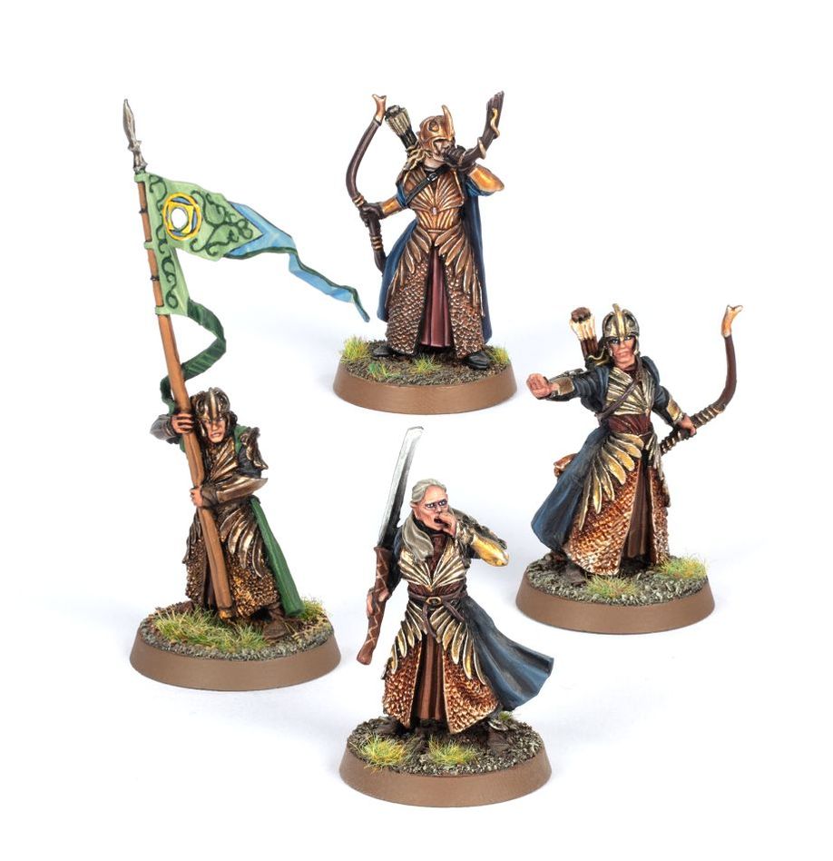 ME:SBG - The Lord of the Rings - Galadhrim Elf Commanders