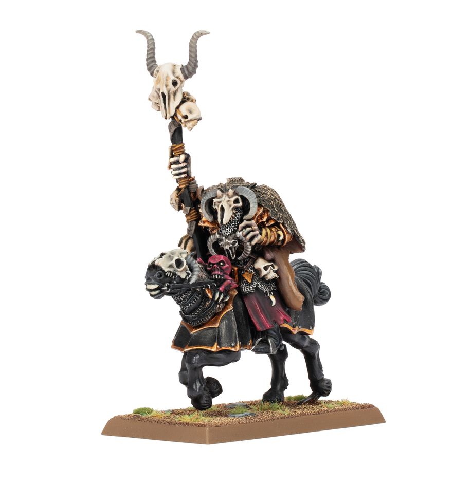 Warhammer: The Old World - Warriors of Chaos - Sorcerer of Chaos on Chaos Steed